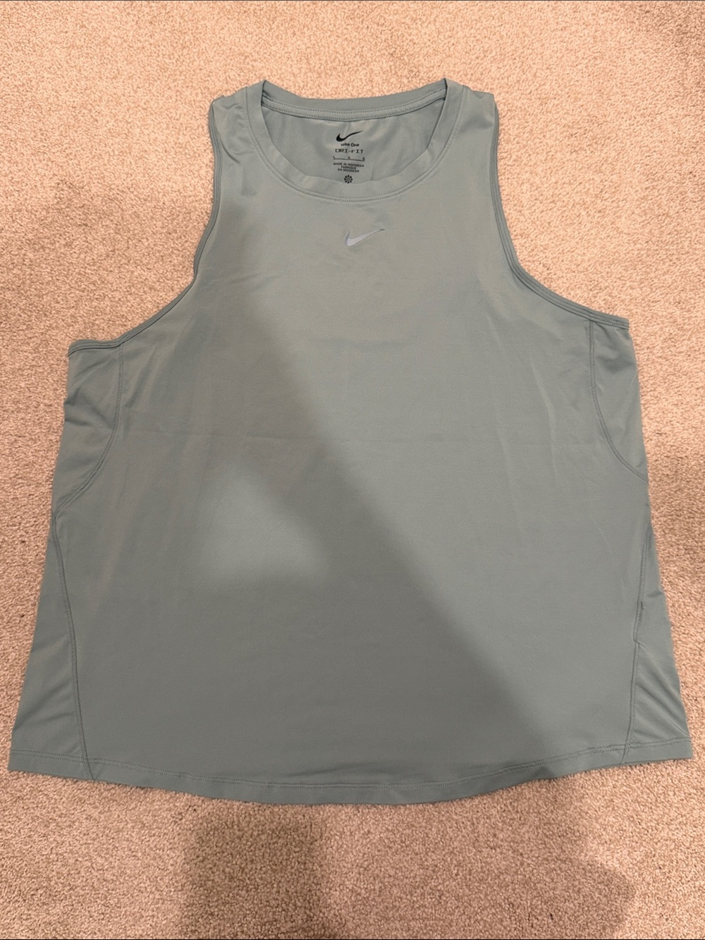 Nike Women’s Sage Green Athletic Tank Top